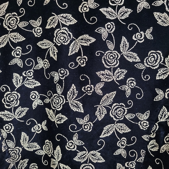 VINTAGE VELVET BLAZER - Picture 5 of 5